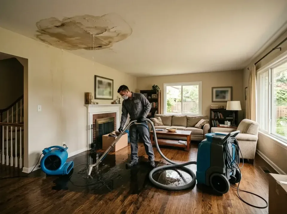 attic-pipe-burst-ceiling-drip-008 — frequently asked questions, Water Damage Restoration & Carpet Care in Prescott Valley, AZ